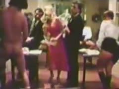 My parents enjoying a sex party in a vintage home-made film